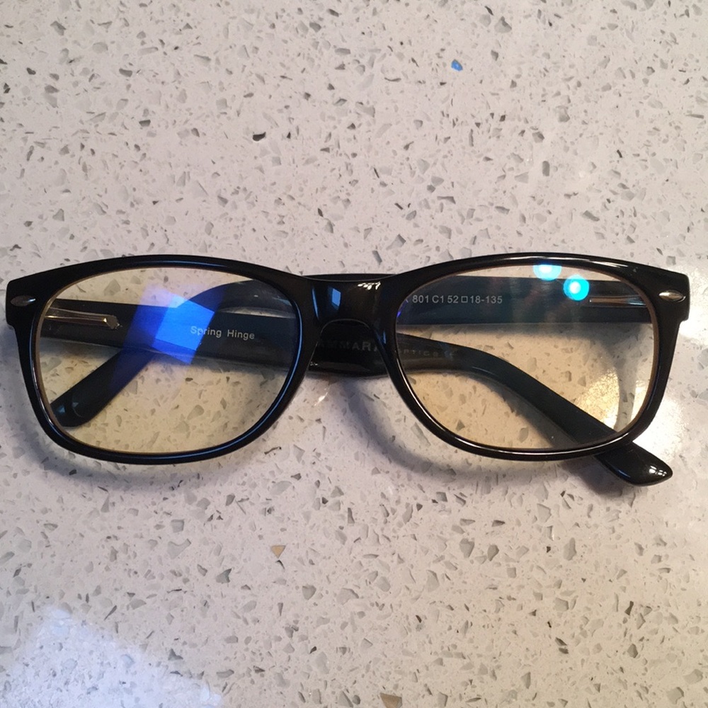 Thick Frame Blue Light Blocking Glasses